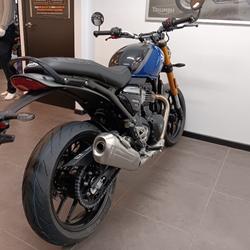 2025 Triumph SPEED 400 Caspian Blue / Storm Grey
