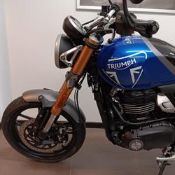 2025 Triumph SPEED 400 Caspian Blue / Storm Grey