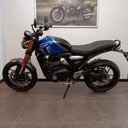 2025 Triumph SPEED 400 Caspian Blue / Storm Grey