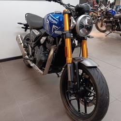 2025 Triumph SPEED 400 Caspian Blue / Storm Grey
