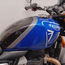 2025 Triumph SPEED 400 Caspian Blue / Storm Grey