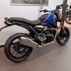 2025 Triumph SPEED 400 Caspian Blue / Storm Grey