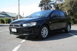 2011 Mitsubishi Lancer SX CJ MY11 Black