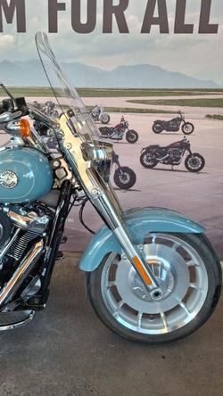 2024 Harley-davidson FLFBS FAT BOY S (114) SHARKSKIN BLUE