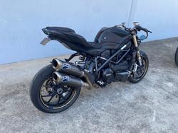 2012 DUCATI STREETFIGHTER S BLACK