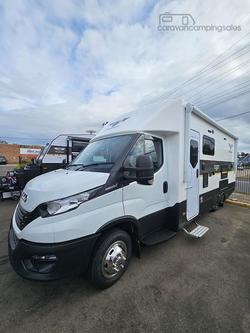 JB Caravans Motor Home Slide OUT