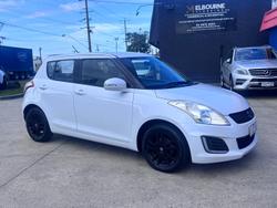 2015 Suzuki Swift GL FZ MY15 Snow White