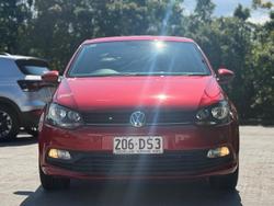 2015 Volkswagen Polo 66TSI Trendline 6R MY15 Sunset Red