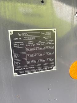 2016 CLAAS
Lexion 760Tt