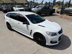 2016 Holden Commodore SS Black VF Series II MY16 Heron White