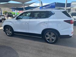 2021 SsangYong Rexton Ultimate Y450 MY21 4X4 Dual Range Pearl White