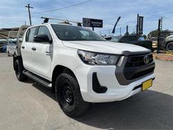 2021 Toyota Hilux SR GUN126R 4X4 Dual Range Glacier White