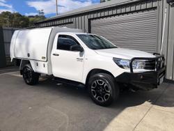 2018 Toyota Hilux SR GUN126R 4X4 Dual Range Glacier White
