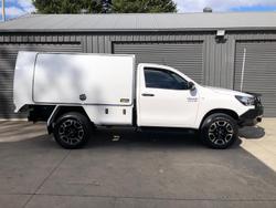 2018 Toyota Hilux SR GUN126R 4X4 Dual Range Glacier White