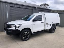 2018 Toyota Hilux SR GUN126R 4X4 Dual Range Glacier White