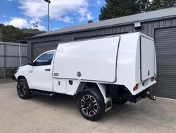2018 Toyota Hilux SR GUN126R 4X4 Dual Range Glacier White