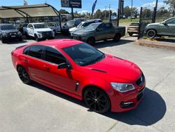 2016 Holden Commodore SS Black VF Series II MY16 RED