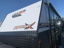 2025 Leader Caravans 2110_C_K1e15b_T Xpedition 21'6 3 Bunk