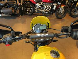 2025 Triumph Scrambler 400 XC Scrambler Yellow
