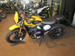 2025 Triumph Scrambler 400 XC Scrambler Yellow