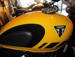 2025 Triumph Scrambler 400 XC Scrambler Yellow
