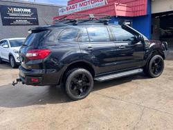 2016 Ford Everest Ambiente UA 4X4 Dual Range Black Mica