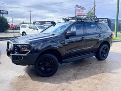2016 Ford Everest Ambiente UA 4X4 Dual Range Black Mica