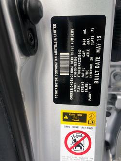 2015 Toyota Camry Altise