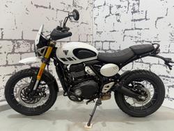 2025 Triumph Scrambler 400 XC Scrambler White