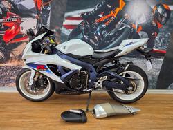 2010 Suzuki GSX-R600 WHITE