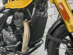 2025 Triumph Scrambler 400 XC Scrambler Yellow