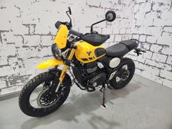 2025 Triumph Scrambler 400 XC Scrambler Yellow
