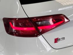 2016 Audi S3 8V MY16 Four Wheel Drive Glacier White
