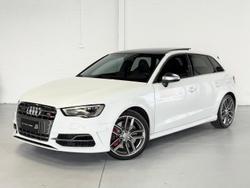 2016 Audi S3 8V MY16 Four Wheel Drive Glacier White