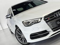 2016 Audi S3 8V MY16 Four Wheel Drive Glacier White
