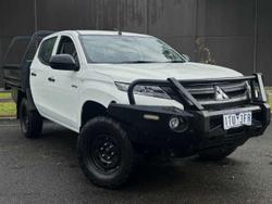 2021 Mitsubishi Triton GLX MR MY22 4X4 Dual Range White