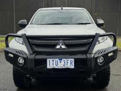 2021 Mitsubishi Triton GLX MR MY22 4X4 Dual Range White