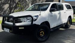 2017 Toyota Hilux SR GUN126R 4X4 Dual Range Glacier White