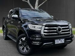 2021 GWM Ute Cannon NPW 4X4 Crystal Black