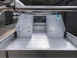 2015 Toyota Hilux Workmate TGN121R 4x2 Glacier White