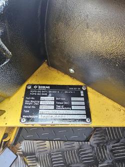 2014 BOMAG Bw219d-4 Smooth Drum Roller Yellow