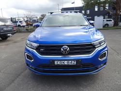2021 Volkswagen T-Roc 140TSI Sport A11 MY22 Four Wheel Drive Ravenna Blue