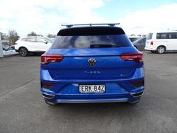 2021 Volkswagen T-Roc 140TSI Sport A11 MY22 Four Wheel Drive Ravenna Blue