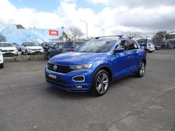 2021 Volkswagen T-Roc 140TSI Sport A11 MY22 Four Wheel Drive Ravenna Blue