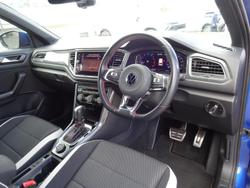 2021 Volkswagen T-Roc 140TSI Sport A11 MY22 Four Wheel Drive Ravenna Blue