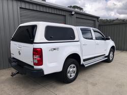 2013 Holden Colorado LX RG MY13 4X4 Dual Range Summit White