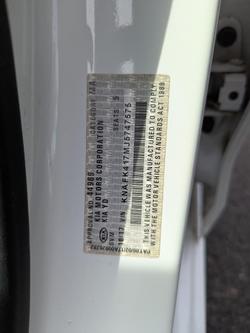 2017 Kia Cerato S YD MY18 Clear White