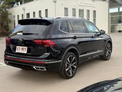 2024 Volkswagen Tiguan 162TSI R-Line Allspace 5N MY24 Four Wheel Drive Deep Black