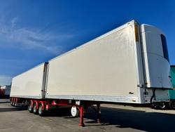 2017 Maxitrans St3 34 Pallet -30 Reefer B Double Double Stacker, Rear Evap