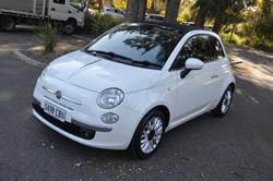 2014 Fiat 500 Lounge Series 3 Gelato White